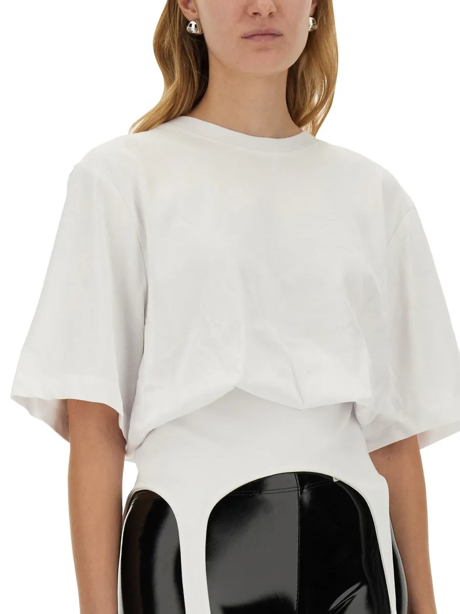 T-SHIRT WITH SUSPENDERS sold by Lord & Taylor product image thumbnail 4