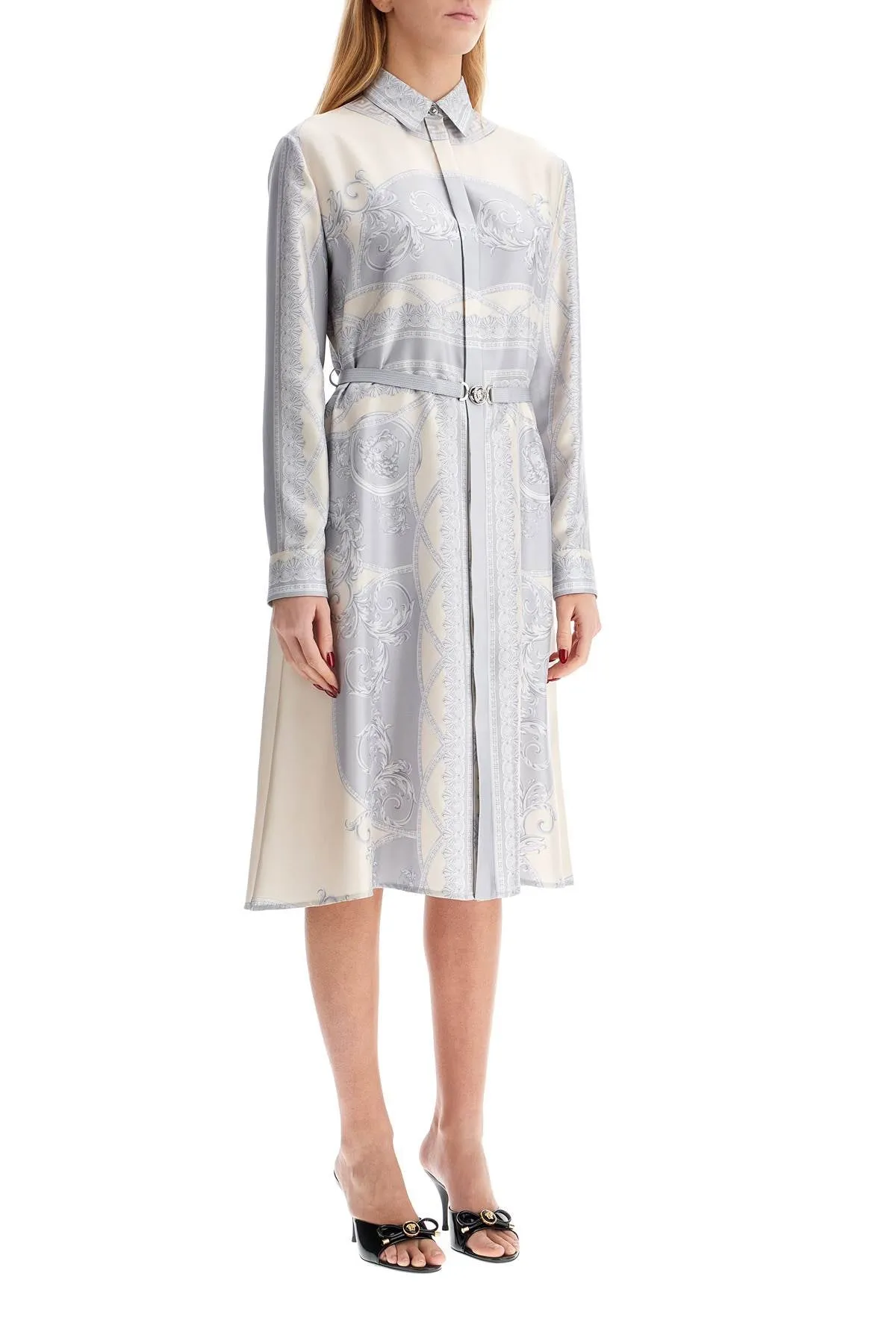 PRINTED SILK SHIRTDRESS sold by Lord & Taylor product image thumbnail 2