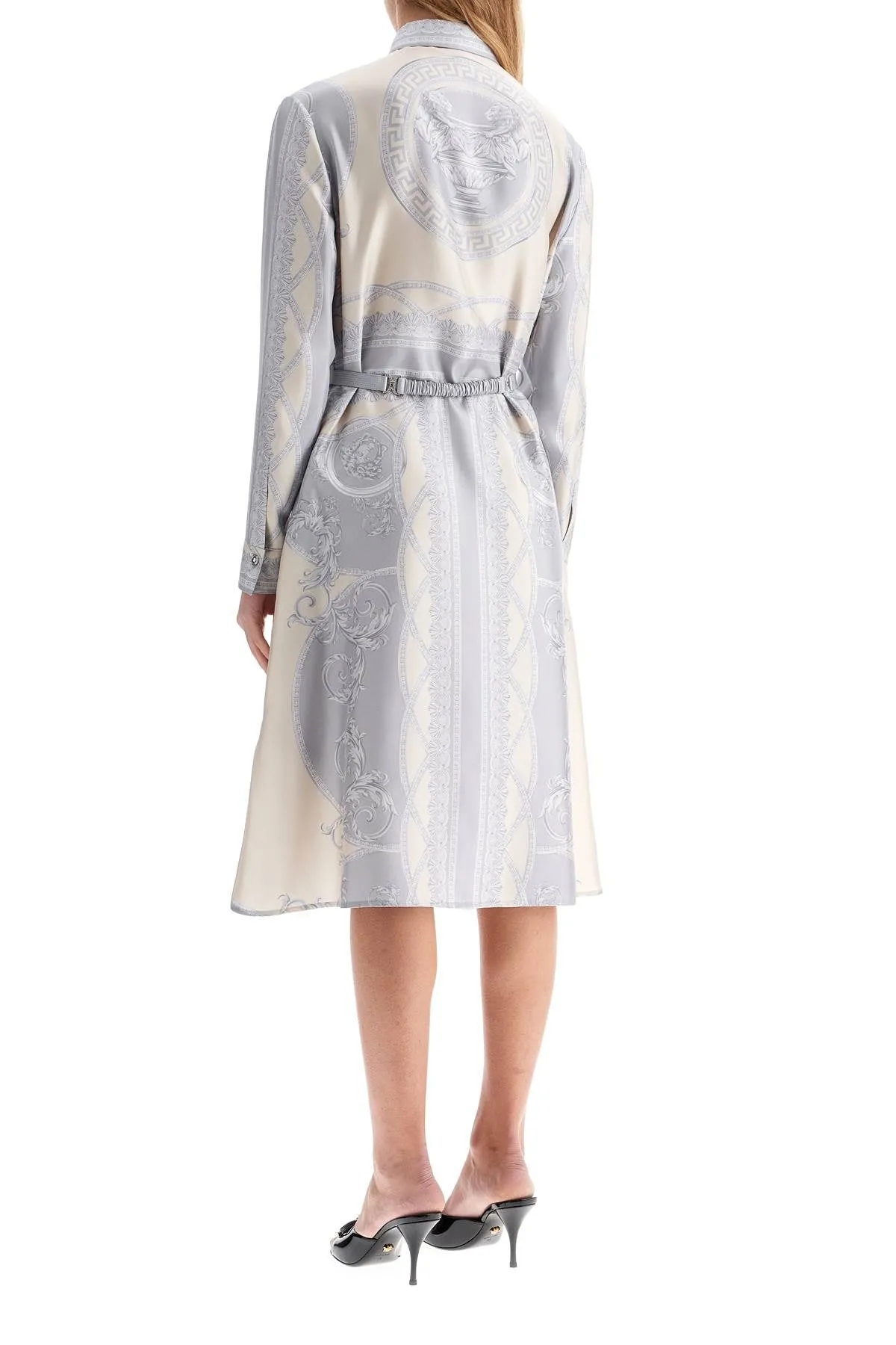 PRINTED SILK SHIRTDRESS sold by Lord & Taylor product image thumbnail 3