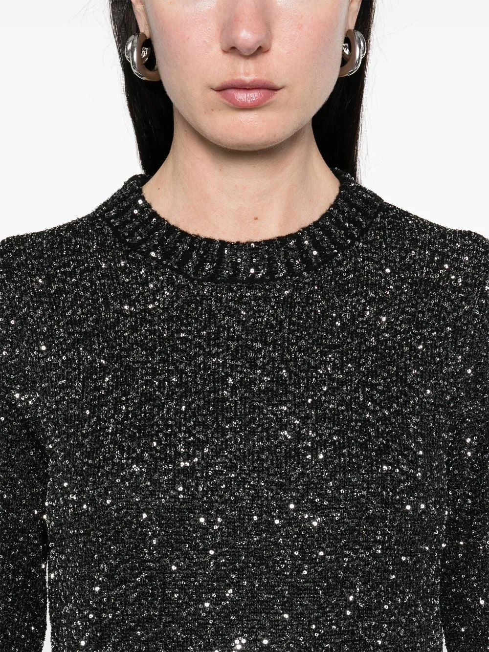 SEQUINED WOOL BLEND JUMPER sold by Lord & Taylor product image thumbnail 4