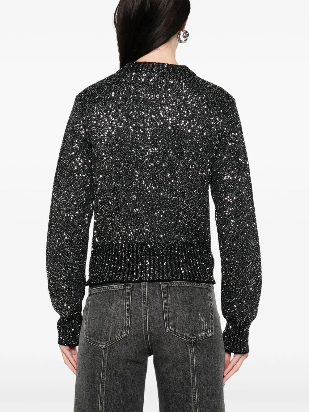 SEQUINED WOOL BLEND JUMPER sold by Lord & Taylor product image thumbnail 5