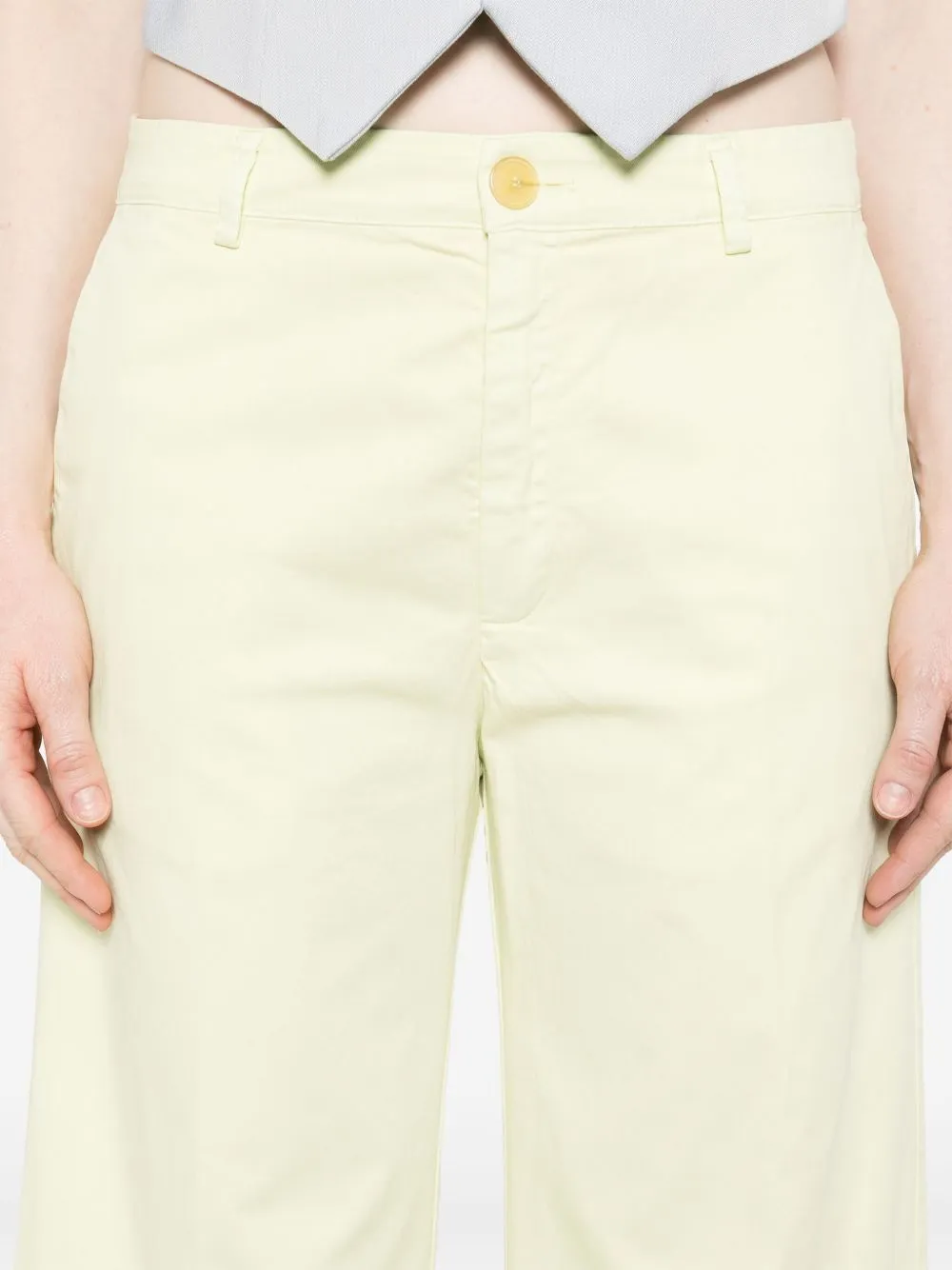 COTTON WIDE-LEG TROUSERS sold by Lord & Taylor product image thumbnail 3