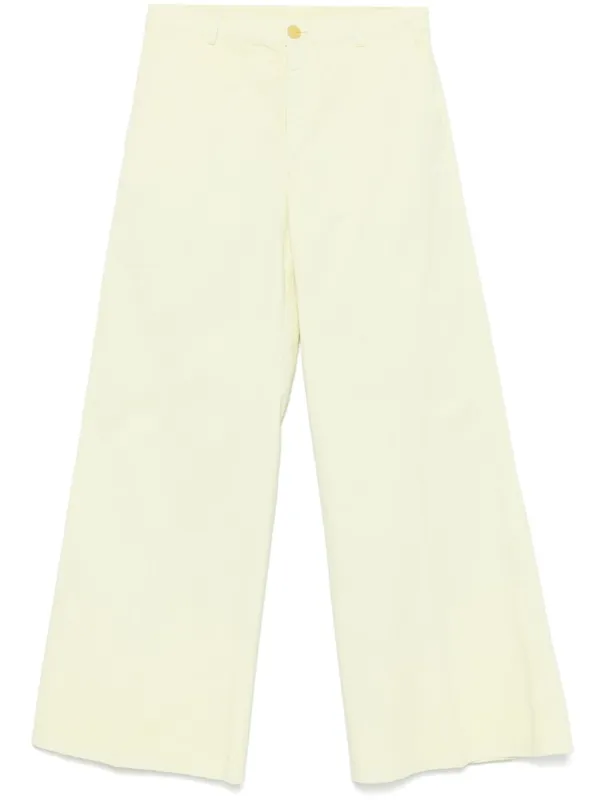 COTTON WIDE-LEG TROUSERS sold by Lord & Taylor