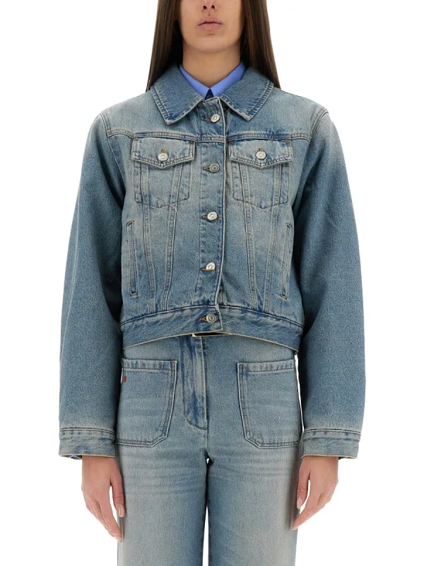 PADDED DENIM JACKET sold by Lord & Taylor