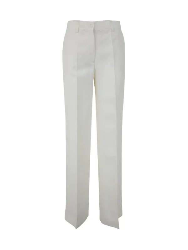 SATIN, VISCOSE AND LINEN TROUSERS sold by Lord & Taylor