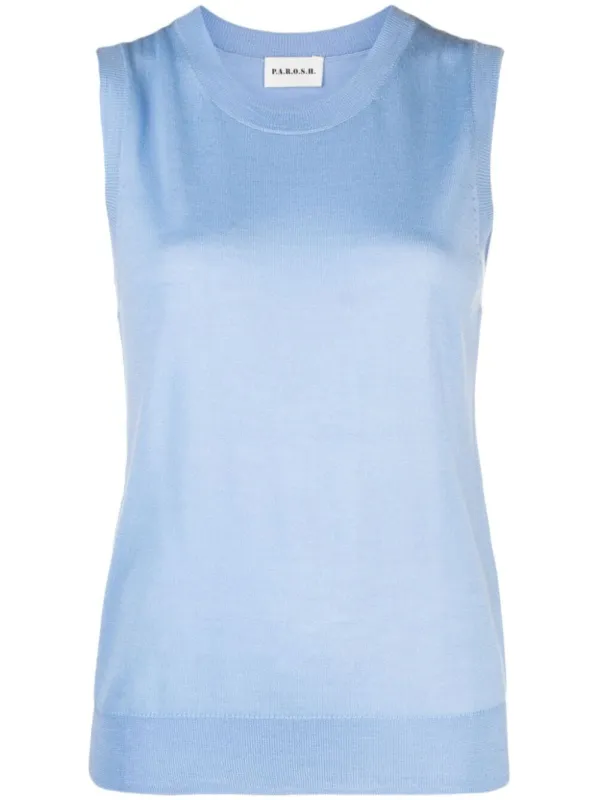 SLEEVELESS CREW NECK SWEATER sold by Lord & Taylor