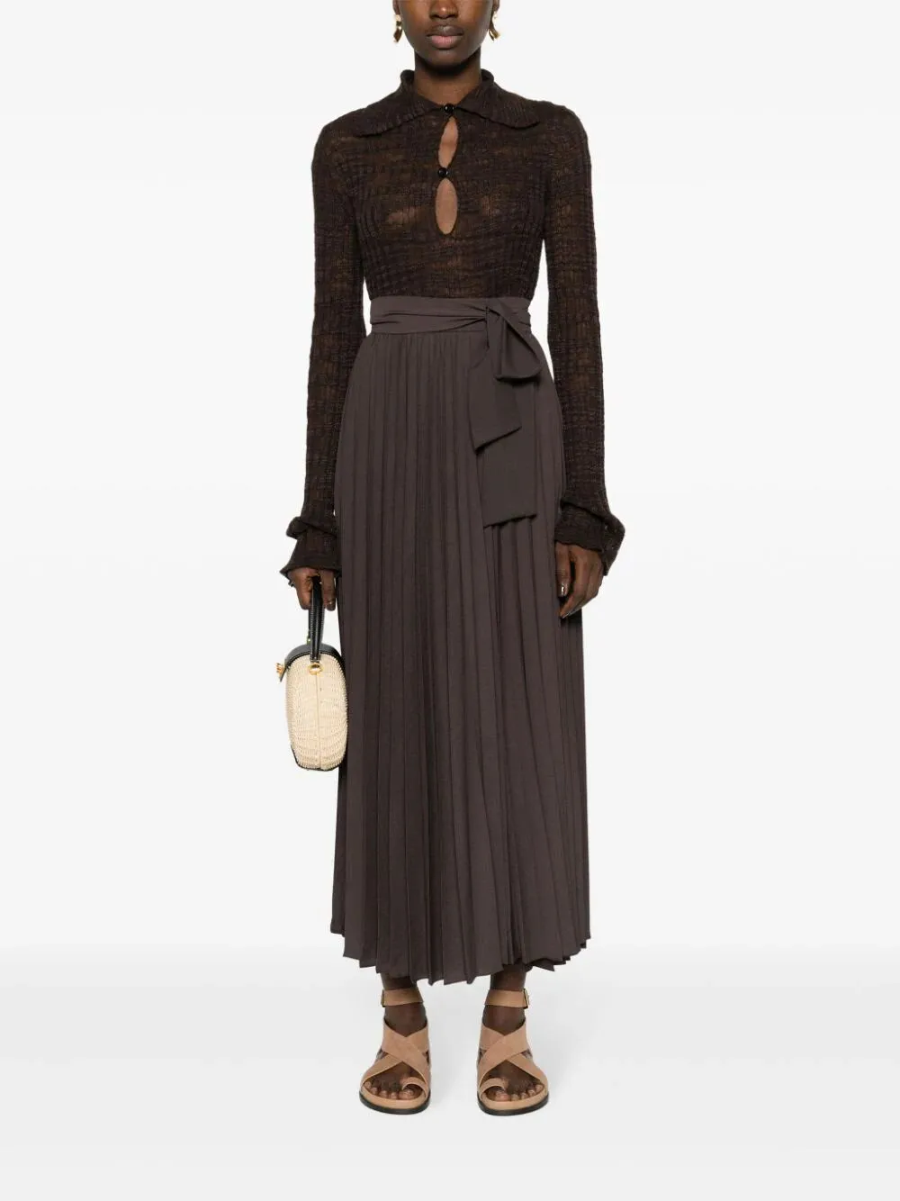 LONG PLEATED SKIRT sold by Lord & Taylor product image thumbnail 5