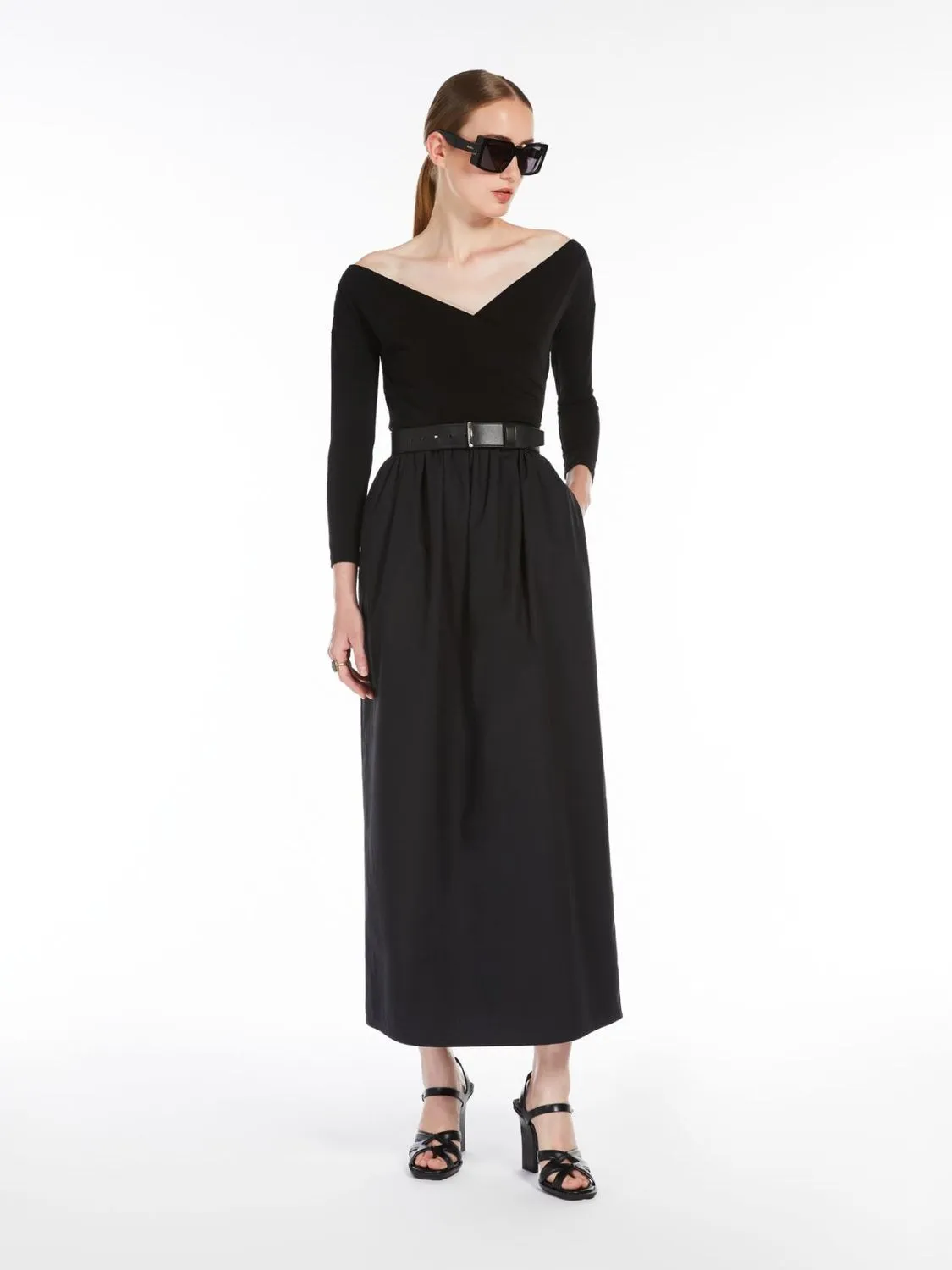 KAISER JERSEY DRESS BLACK sold by Lord & Taylor product image thumbnail 5