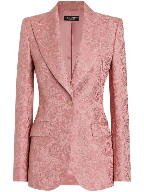 COTTON BLEND JACQUARD BLAZER sold by Lord & Taylor