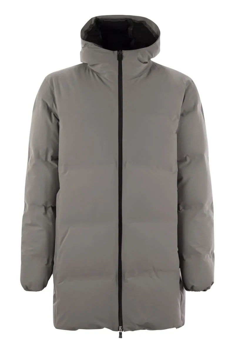 LONG LAMINAR DOWN JACKET sold by Lord & Taylor