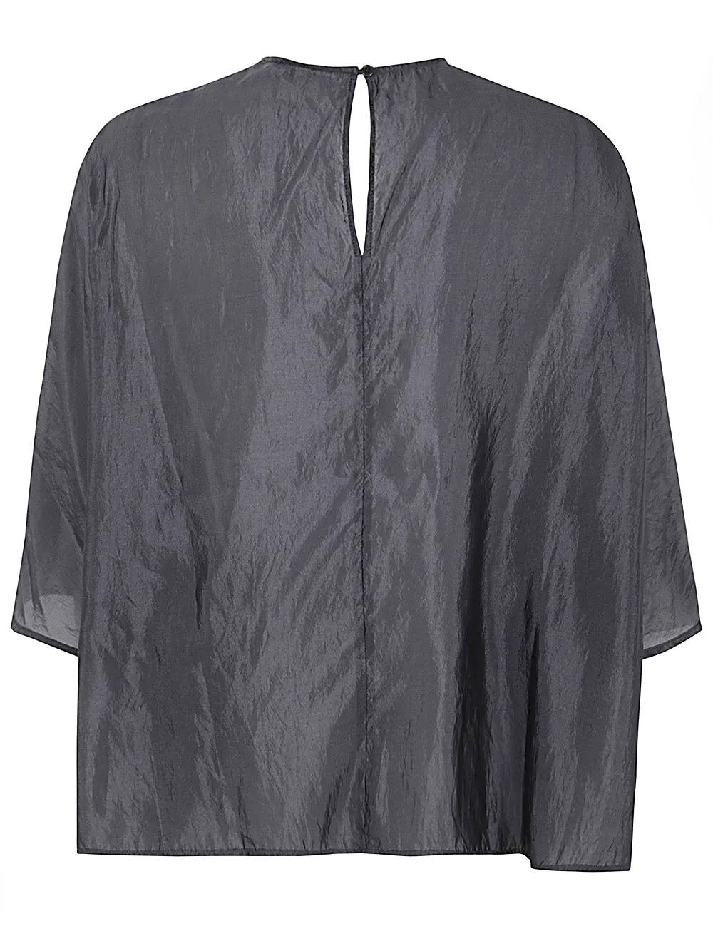 CREW NECK OVERSIZE SHIRT sold by Lord & Taylor product image thumbnail 2