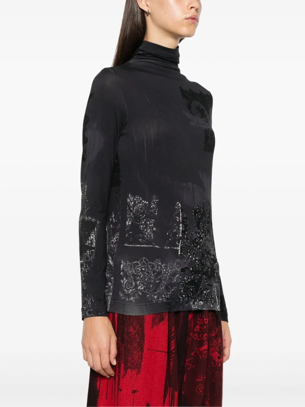 HIGH NECK LONG SLEEVE sold by Lord & Taylor product image thumbnail 5