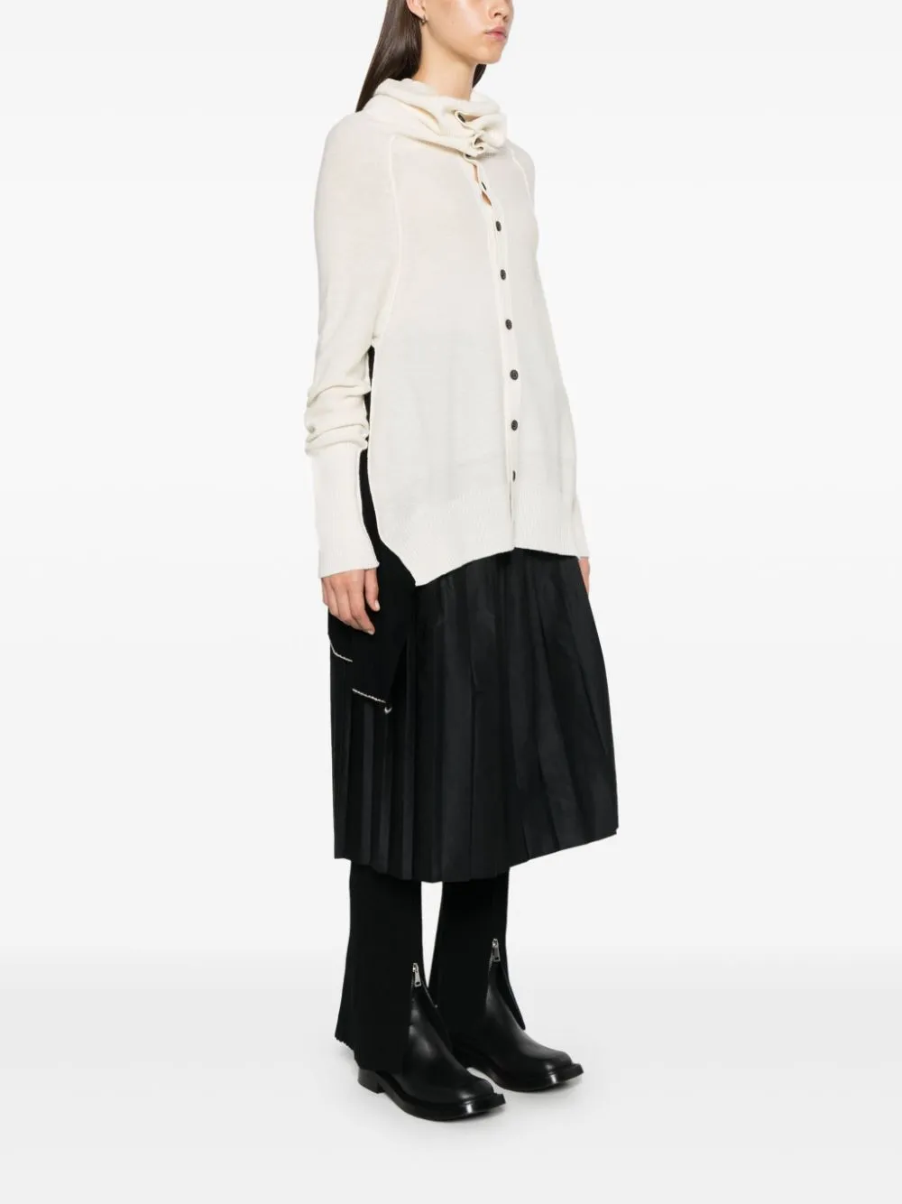 SIDE DRAPE CARDIGAN sold by Lord & Taylor product image thumbnail 5