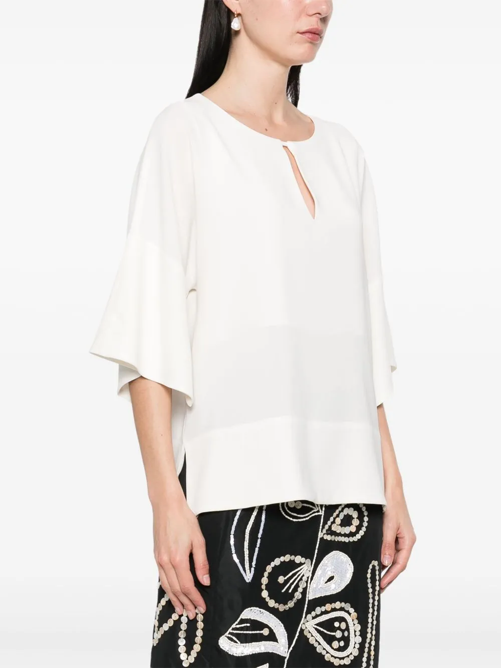 CADY BLOUSE sold by Lord & Taylor product image thumbnail 4