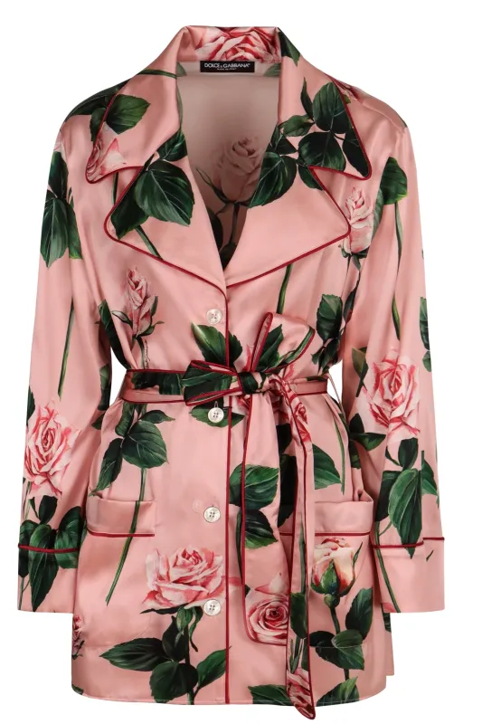 PRINTED SILK BLOUSE sold by Lord & Taylor