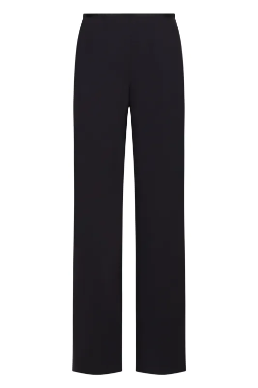 CREPE WIDE-LEG TROUSERS sold by Lord & Taylor