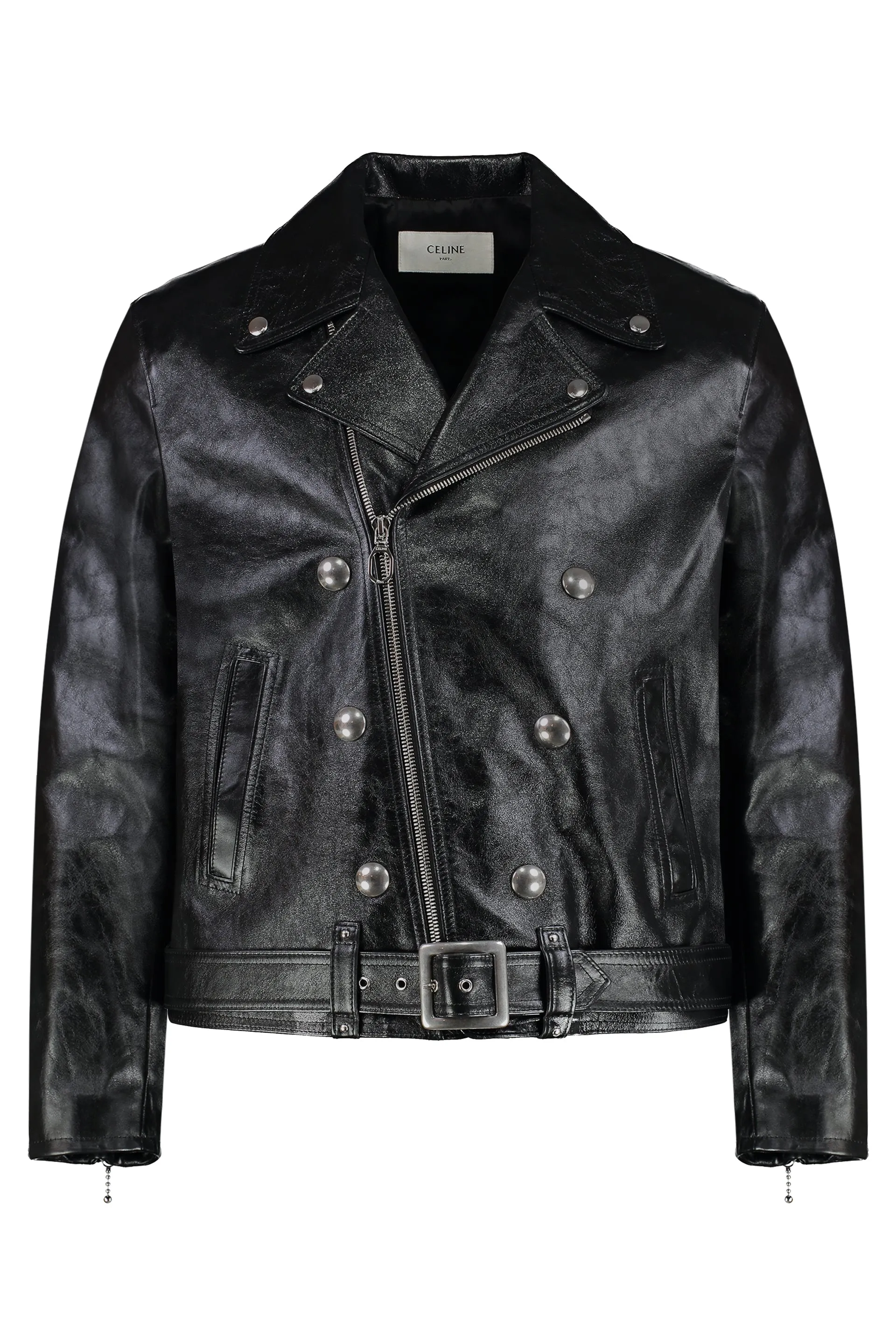 LEATHER BIKER JACKET sold by Lord & Taylor