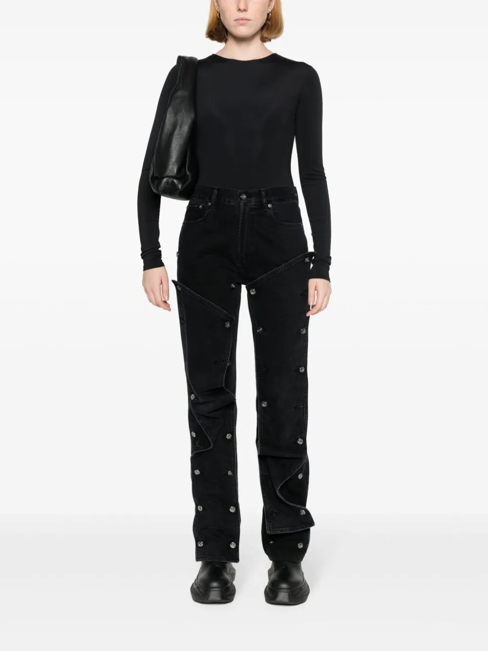 LS BODYSUIT - NYLON SPANDEX sold by Lord & Taylor product image thumbnail 4