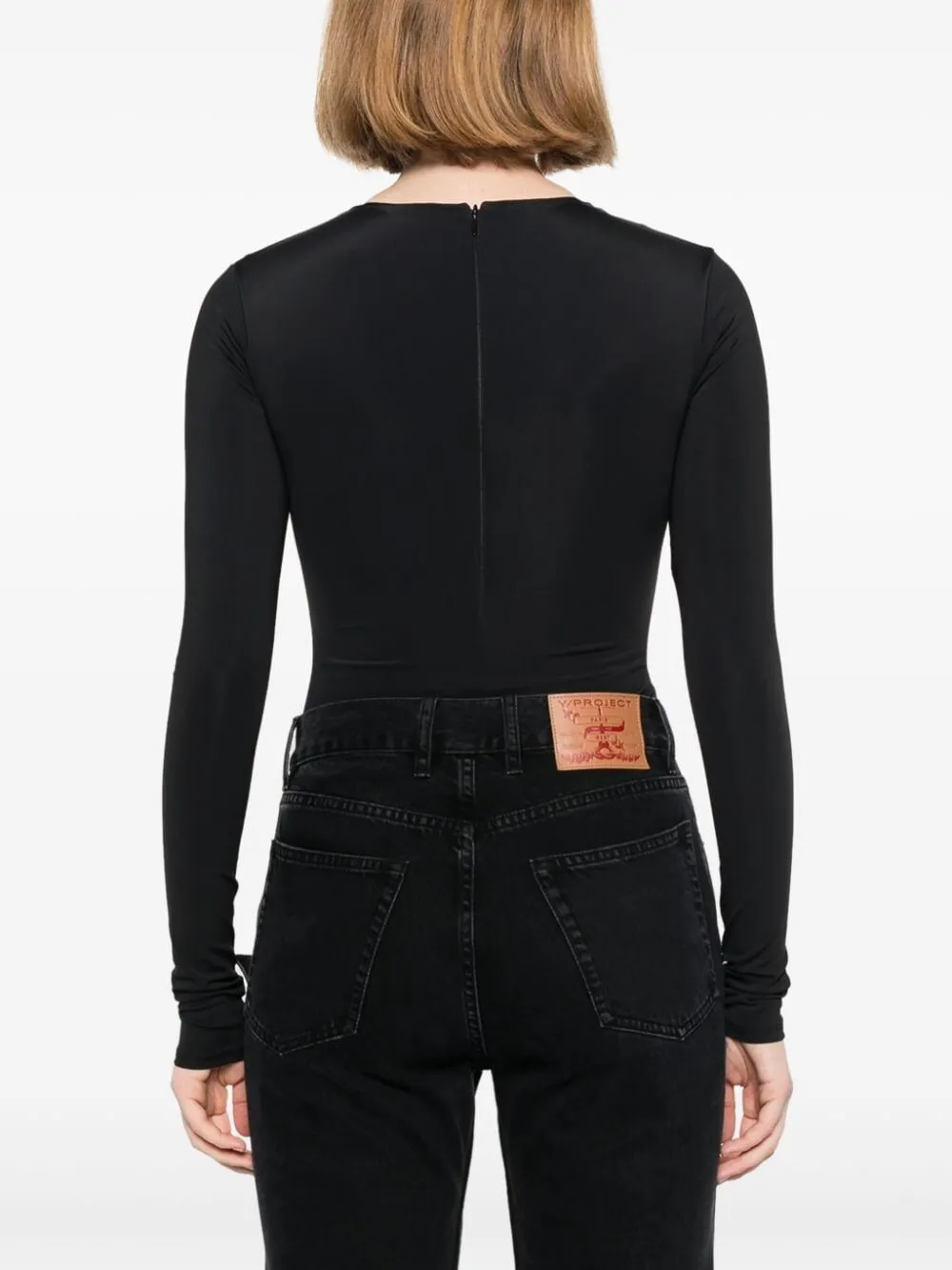 LS BODYSUIT - NYLON SPANDEX sold by Lord & Taylor product image thumbnail 2