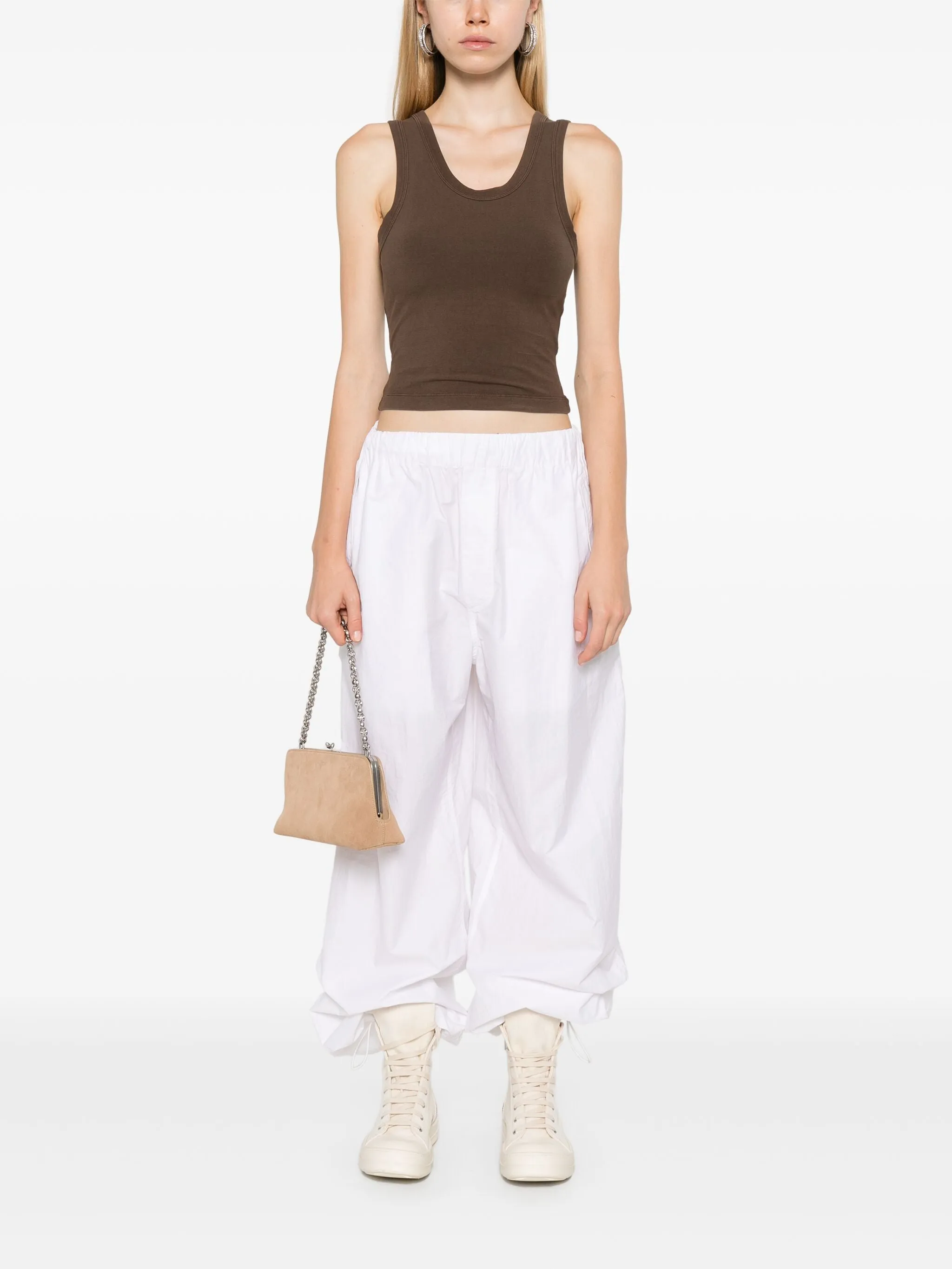 CROPPED TANK sold by Lord & Taylor product image thumbnail 2