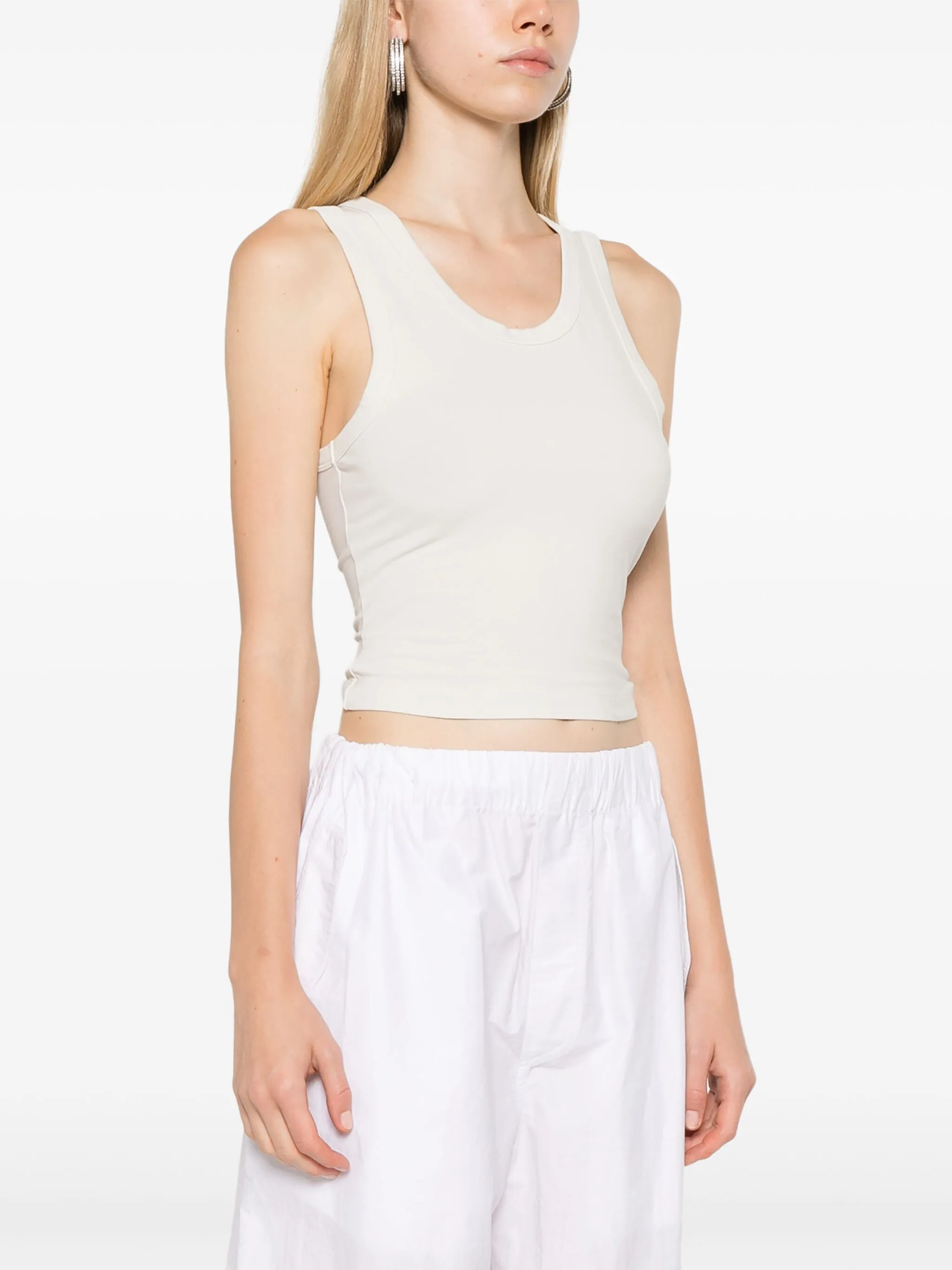 CROPPED TANK sold by Lord & Taylor product image thumbnail 3