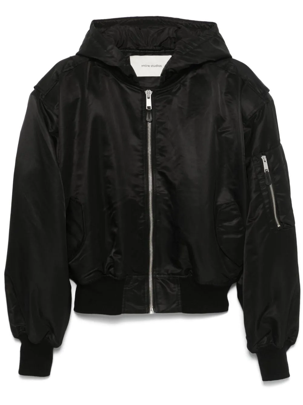 HOODED BROAD BOMBER sold by Lord & Taylor product image thumbnail 4