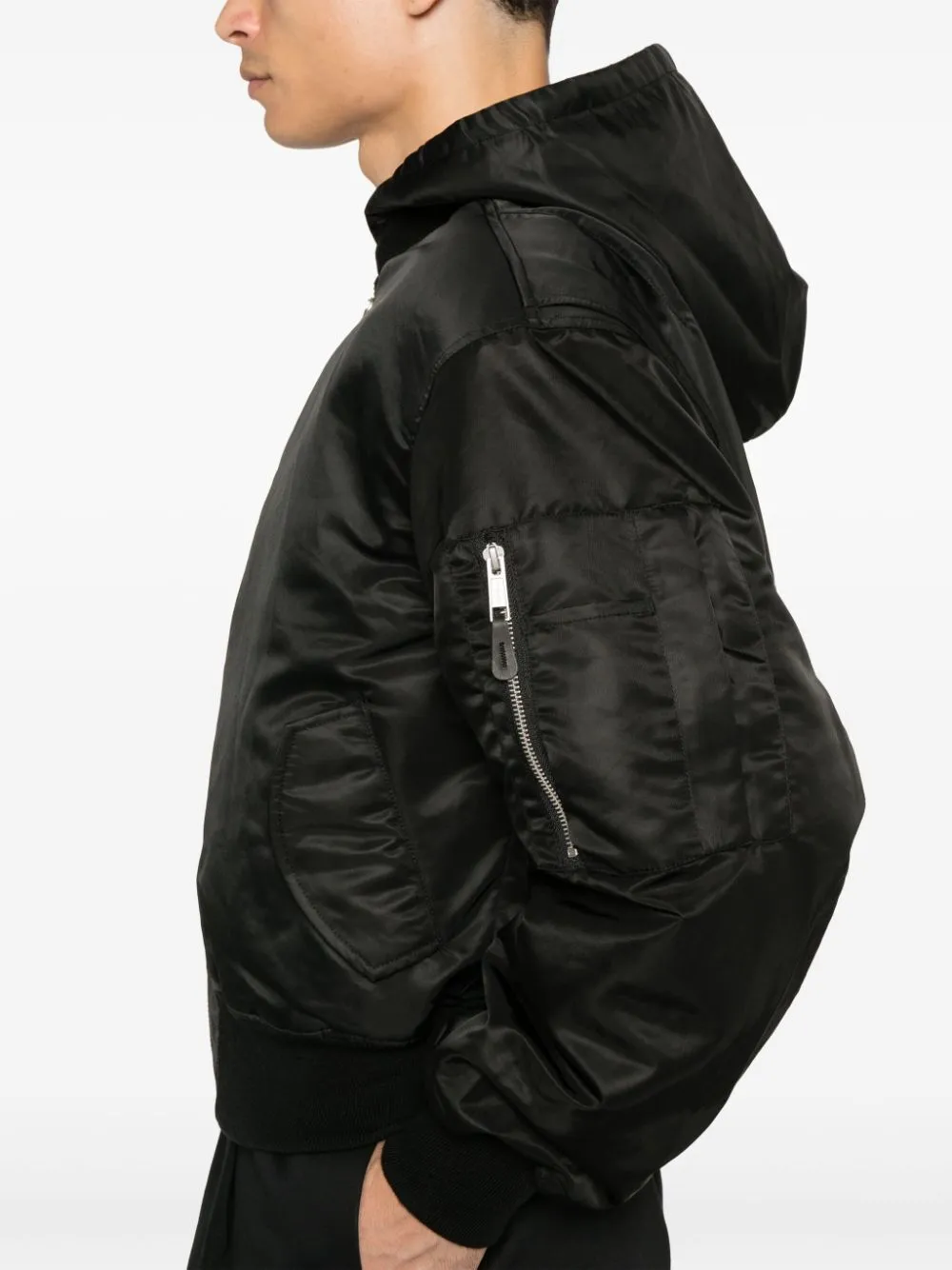 HOODED BROAD BOMBER sold by Lord & Taylor product image thumbnail 5