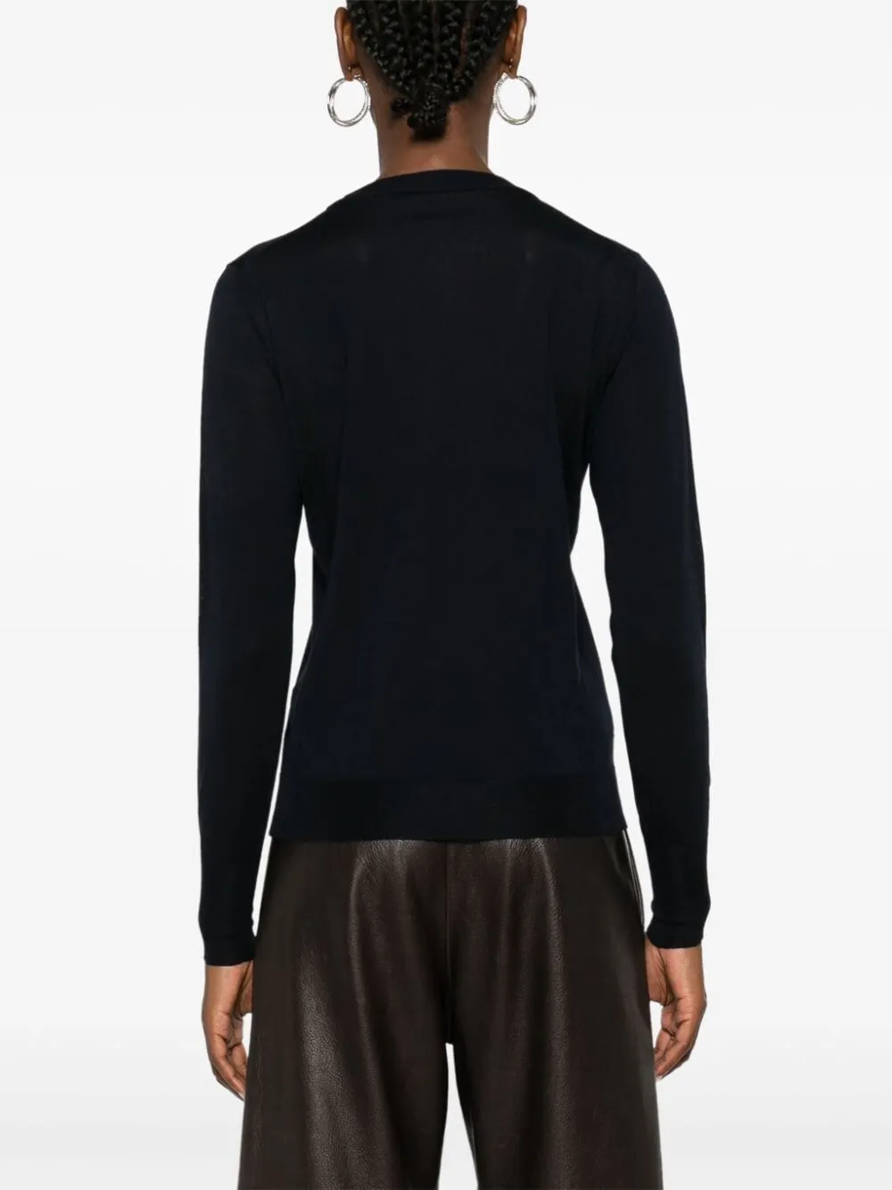 LONG SLEEVES ROUND NECK SWEATER sold by Lord & Taylor product image thumbnail 5