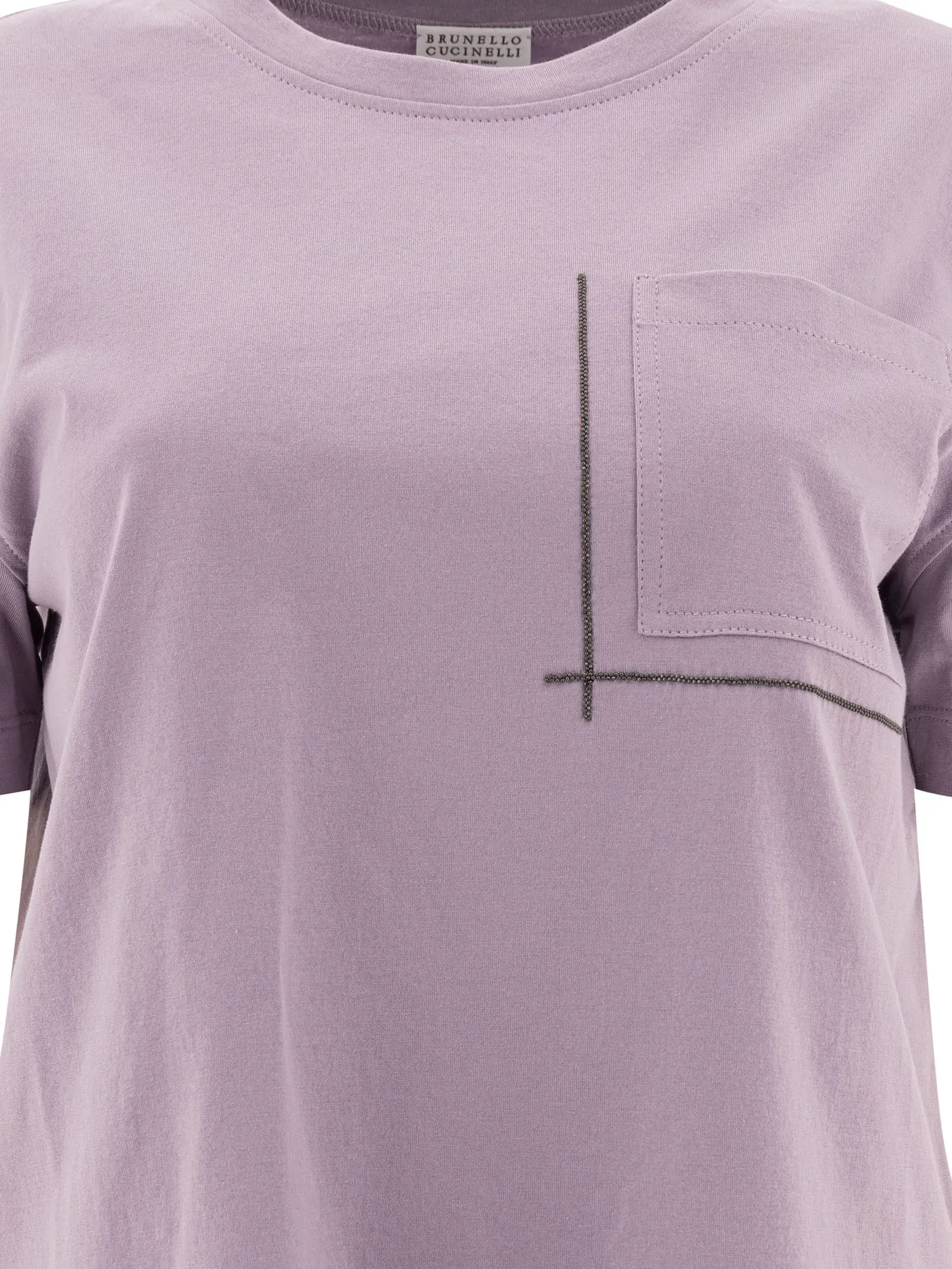 MONILI EMBELLISHED COTTON T SHIRT sold by Lord & Taylor product image thumbnail 3