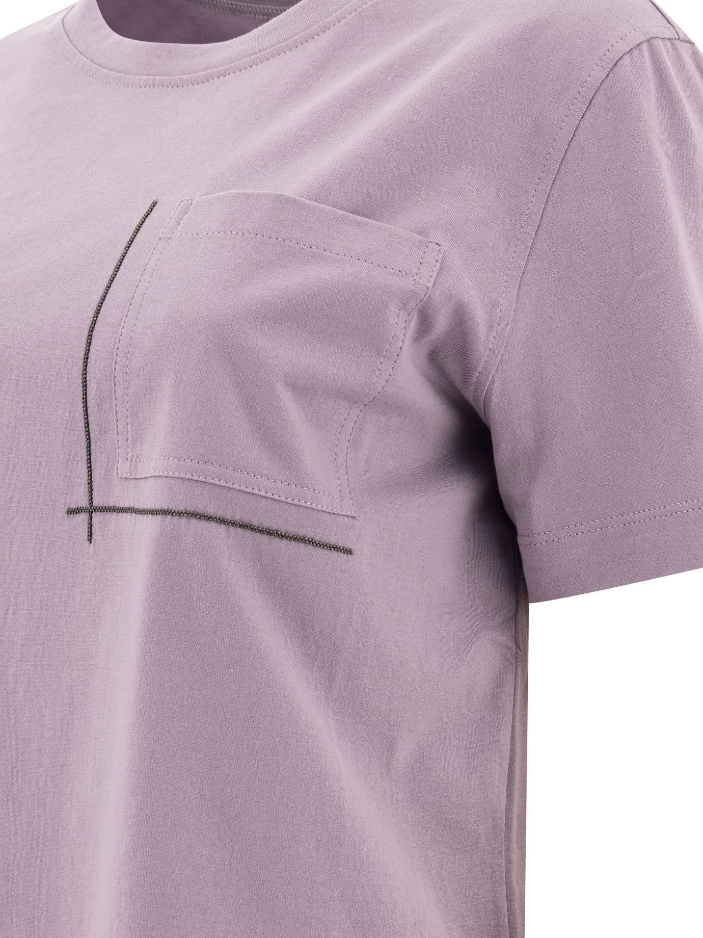 MONILI EMBELLISHED COTTON T SHIRT sold by Lord & Taylor product image thumbnail 4