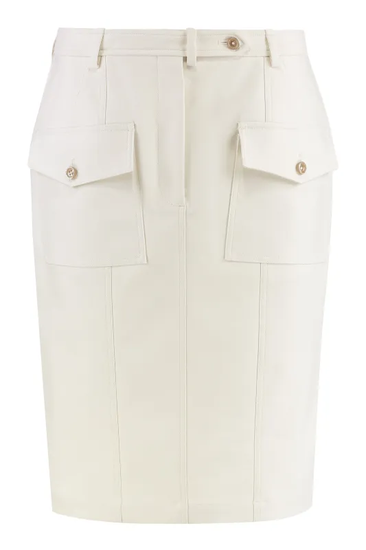 COTTON MIDI SKIRT sold by Lord & Taylor