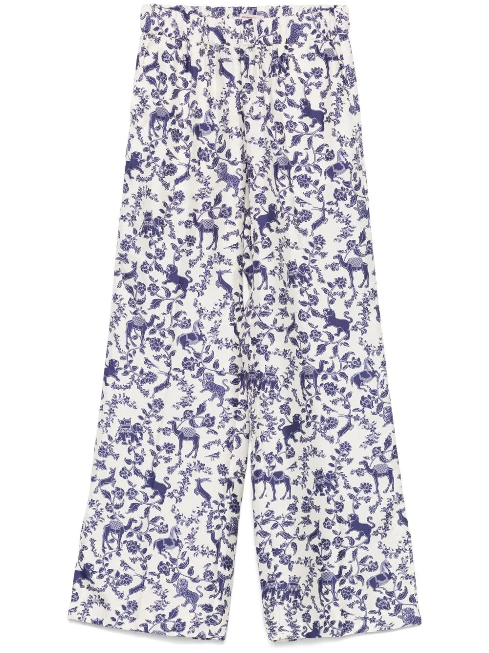 PRINTED SILK TROUSERS sold by Lord & Taylor