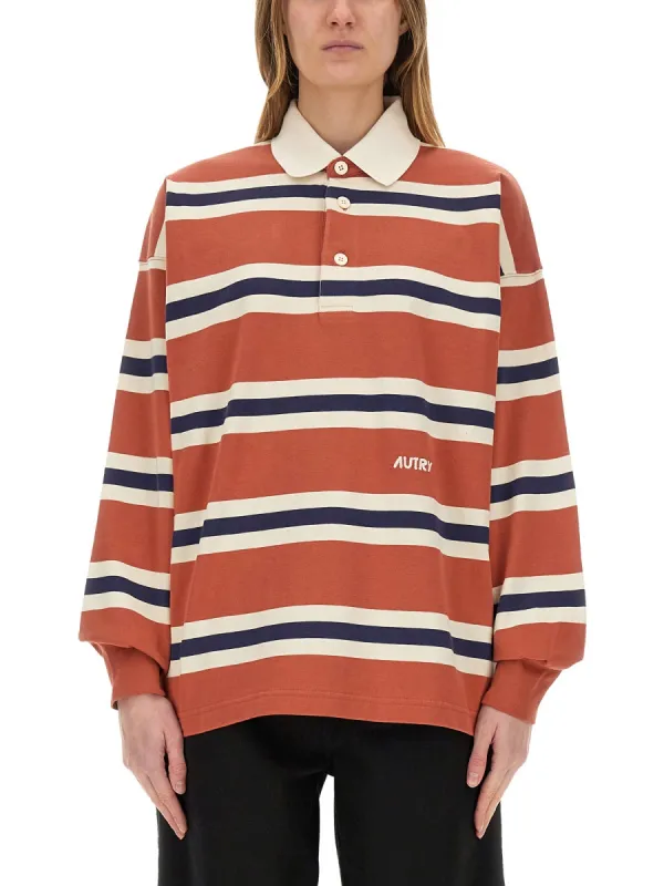 STRIPED RUGBY POLO SHIRT sold by Lord & Taylor