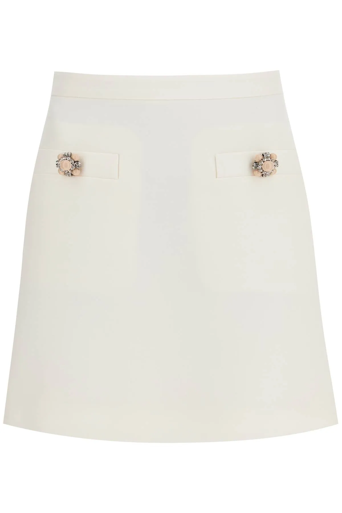 CREPE COUTURE MINI SKIRT sold by Lord & Taylor
