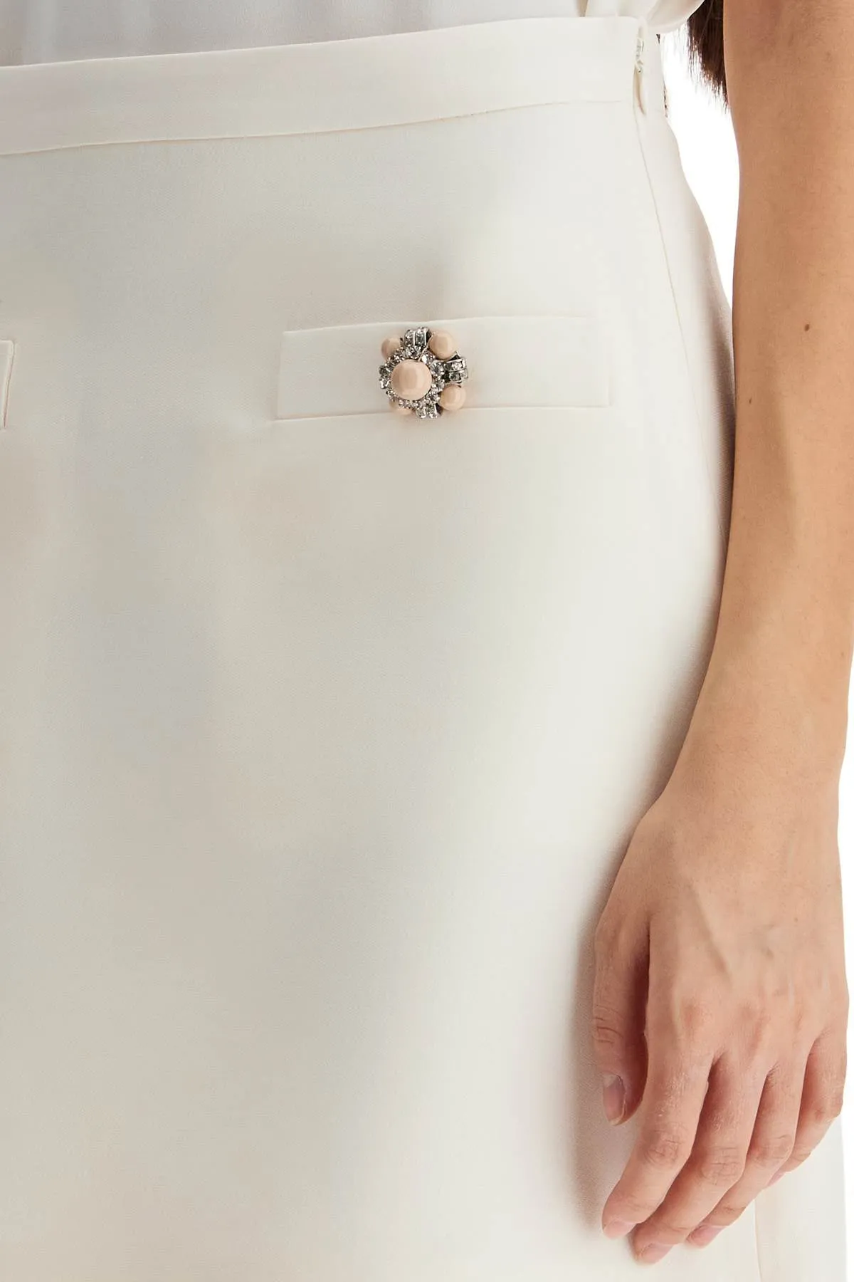 CREPE COUTURE MINI SKIRT sold by Lord & Taylor product image thumbnail 4