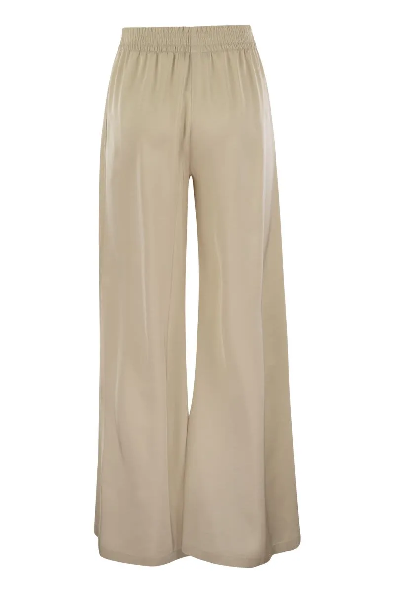 WIDE VISCOSE JOGGING TROUSERS sold by Lord & Taylor product image thumbnail 2