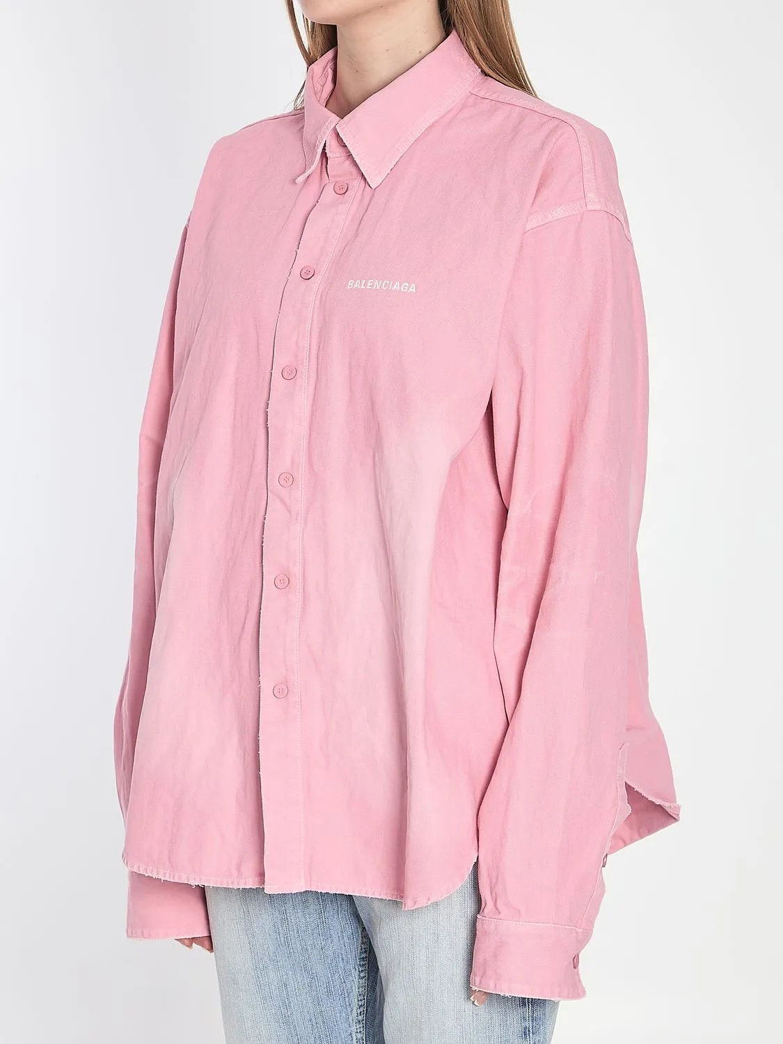 DENIM OVERSHIRT sold by Lord & Taylor product image thumbnail 2