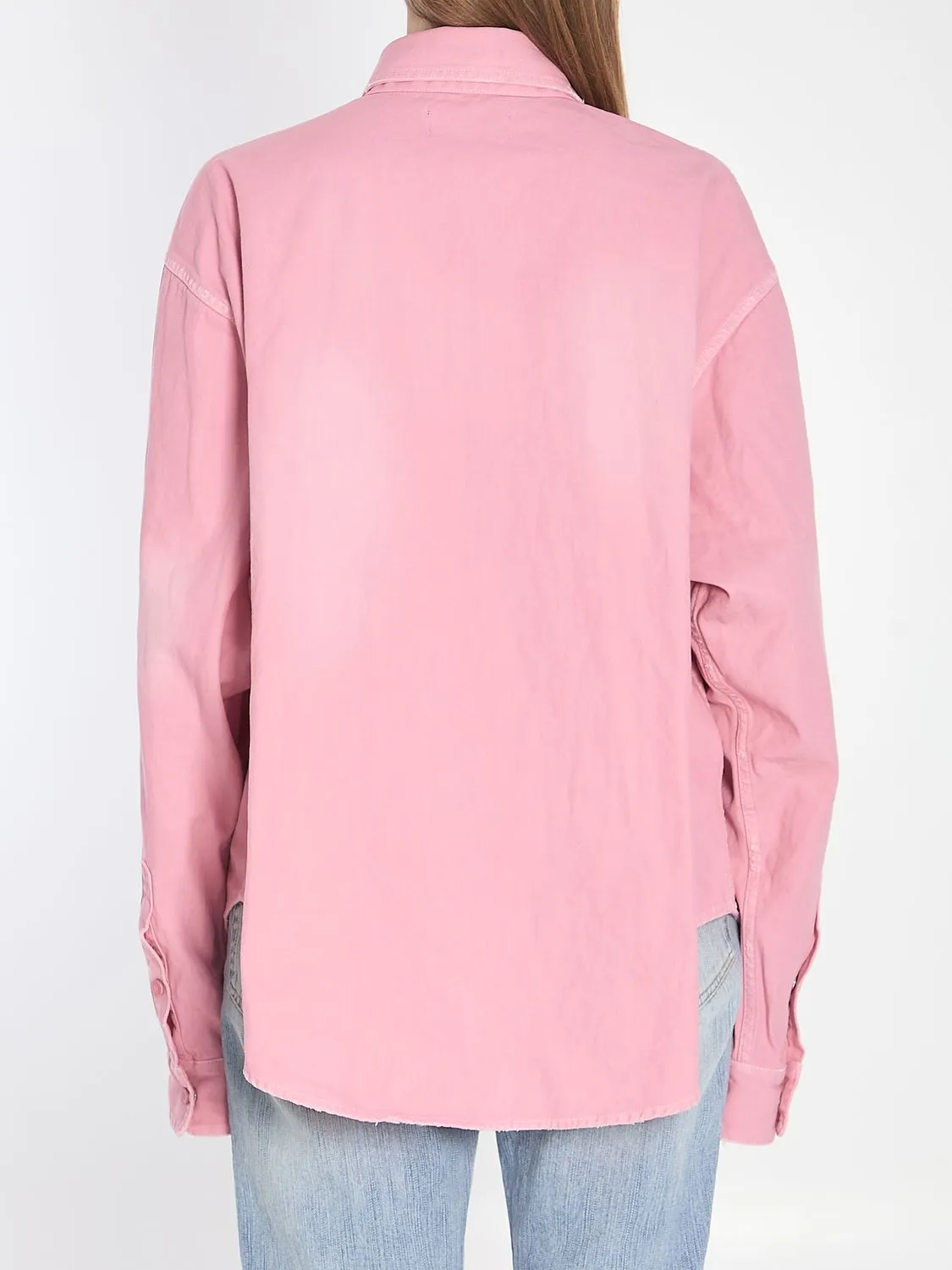 DENIM OVERSHIRT sold by Lord & Taylor product image thumbnail 4