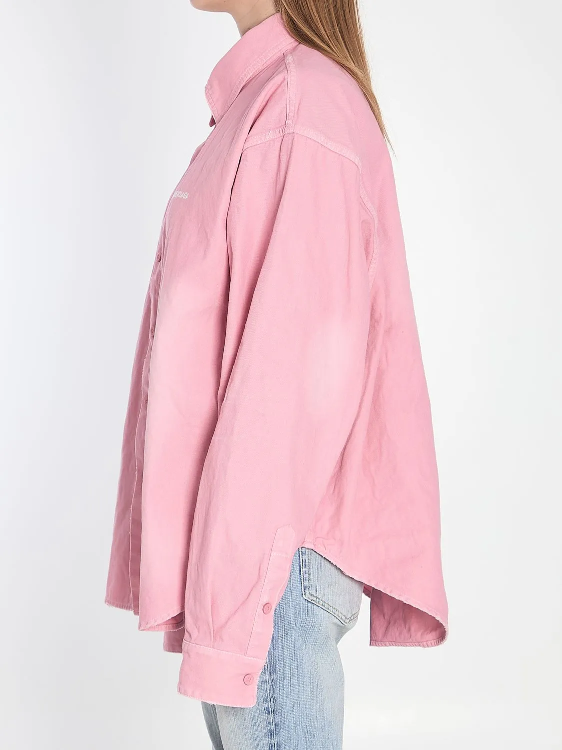 DENIM OVERSHIRT sold by Lord & Taylor product image thumbnail 3