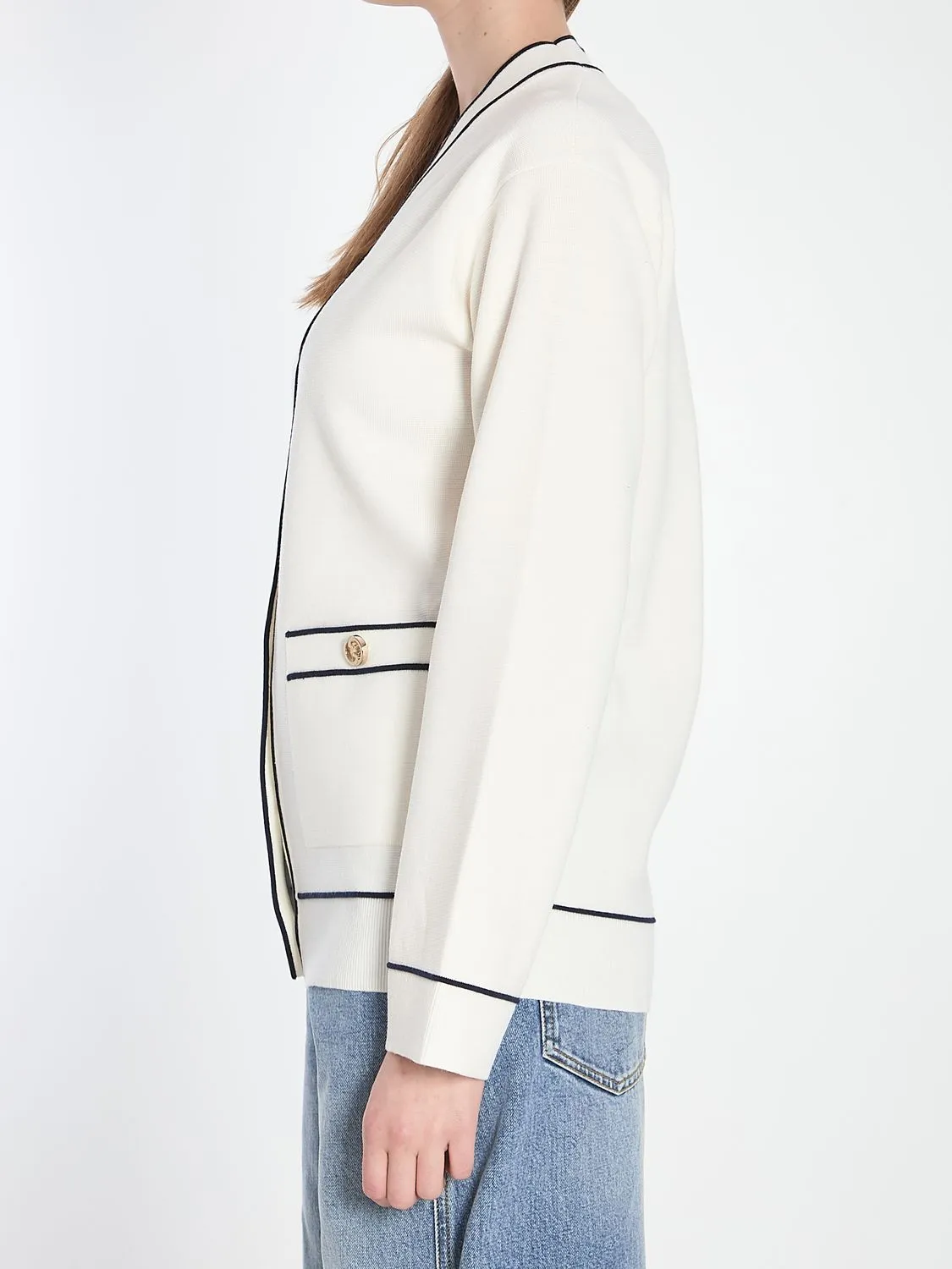 WOOL CARDIGAN sold by Lord & Taylor product image thumbnail 3