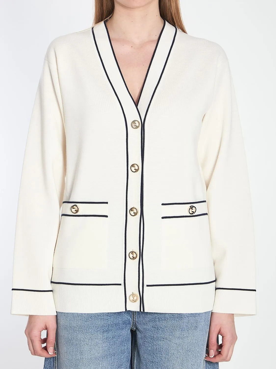 WOOL CARDIGAN sold by Lord & Taylor