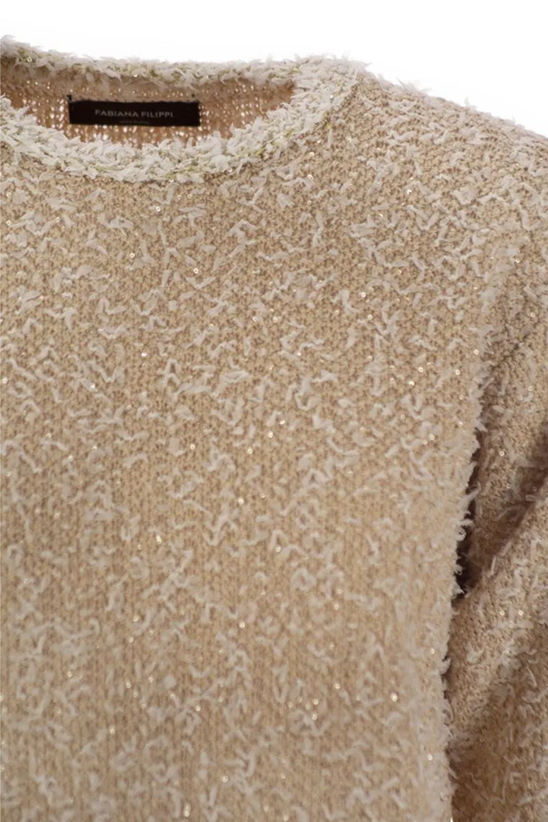 TWEED-EFFECT CREW-NECK T-SHIRT sold by Lord & Taylor product image thumbnail 4