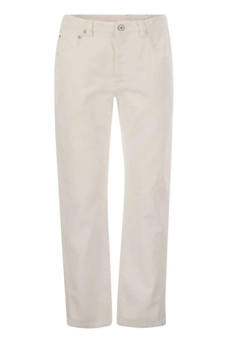 COTTON 5-POCKET TROUSERS sold by Lord & Taylor
