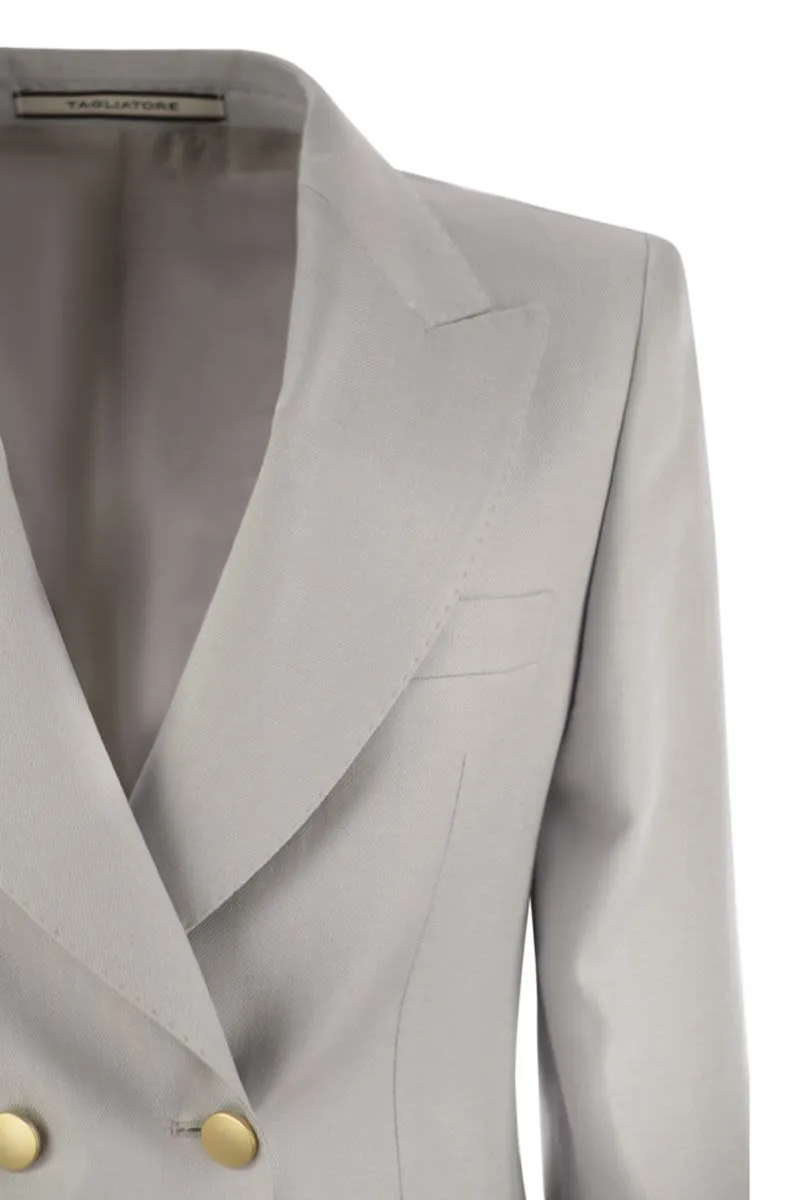 LINEN DOUBLE-BREASTED BLAZER sold by Lord & Taylor product image thumbnail 4