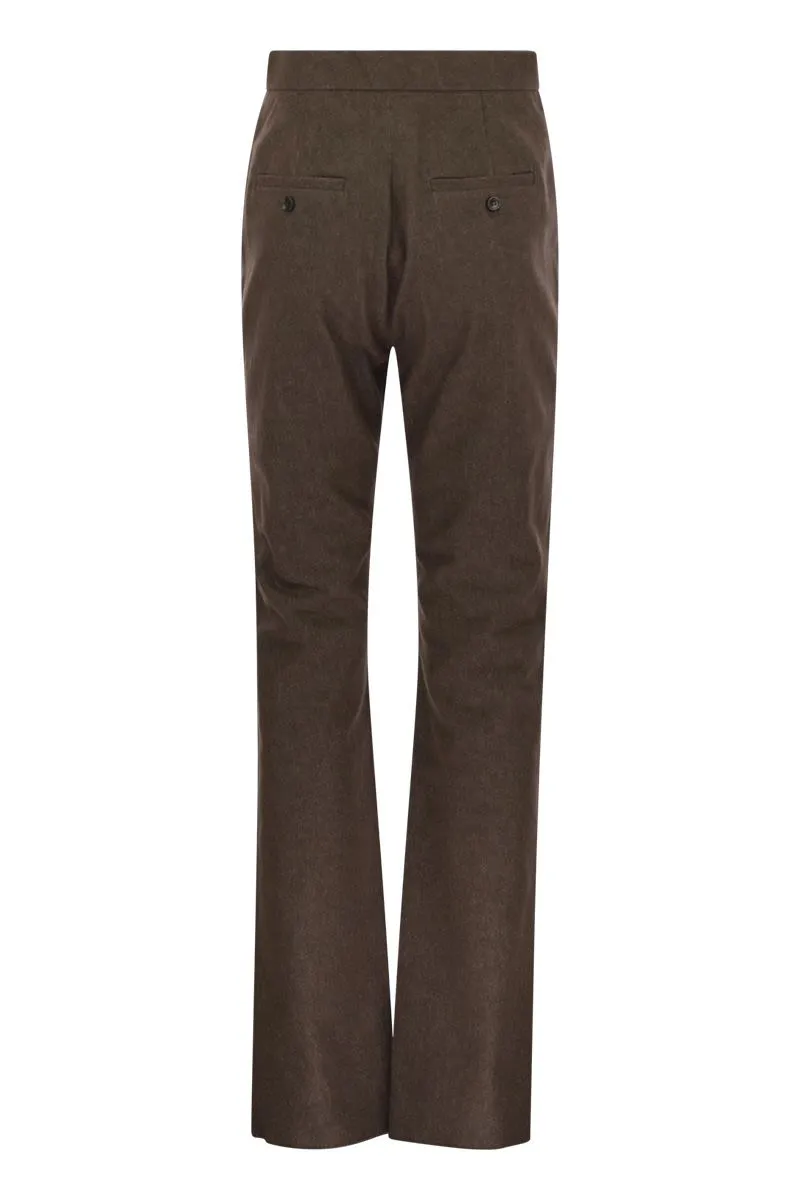GALIZIA - SLIM FIT COTTON TROUSERS sold by Lord & Taylor