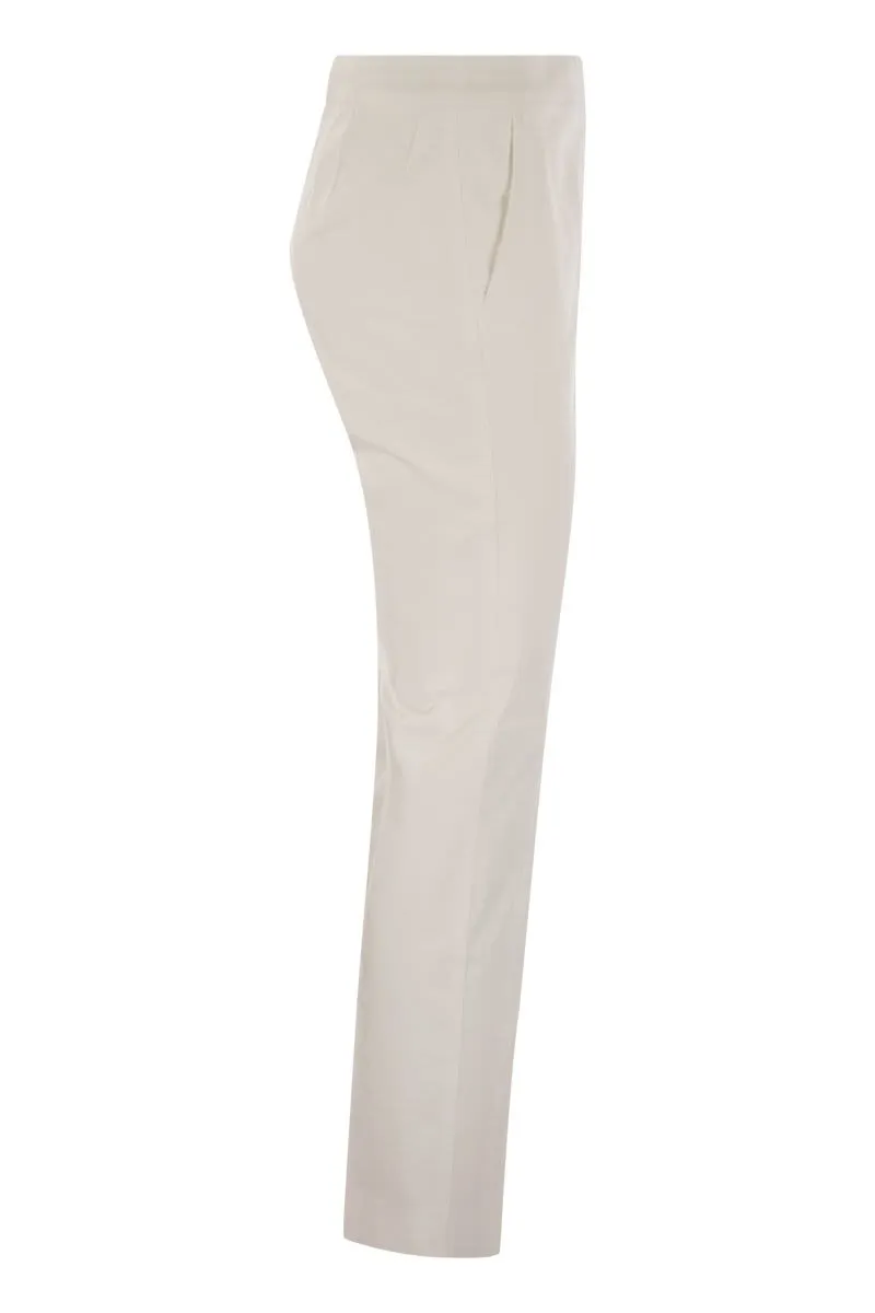OKRA - COTTON SATIN TROUSERS sold by Lord & Taylor product image thumbnail 3