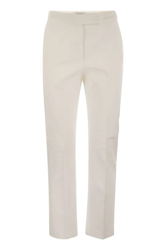 OKRA - COTTON SATIN TROUSERS sold by Lord & Taylor