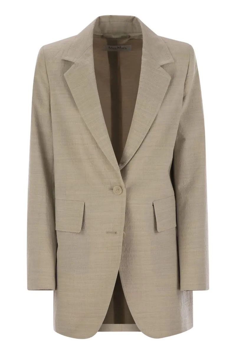 ACACIA1234 - SINGLE-BREASTED WOOL CANVAS BLAZER sold by Lord & Taylor