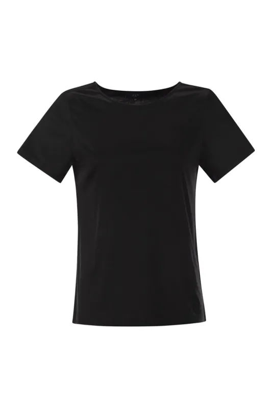 JERSEY T-SHIRT WITH BOAT NECKLINE sold by Lord & Taylor