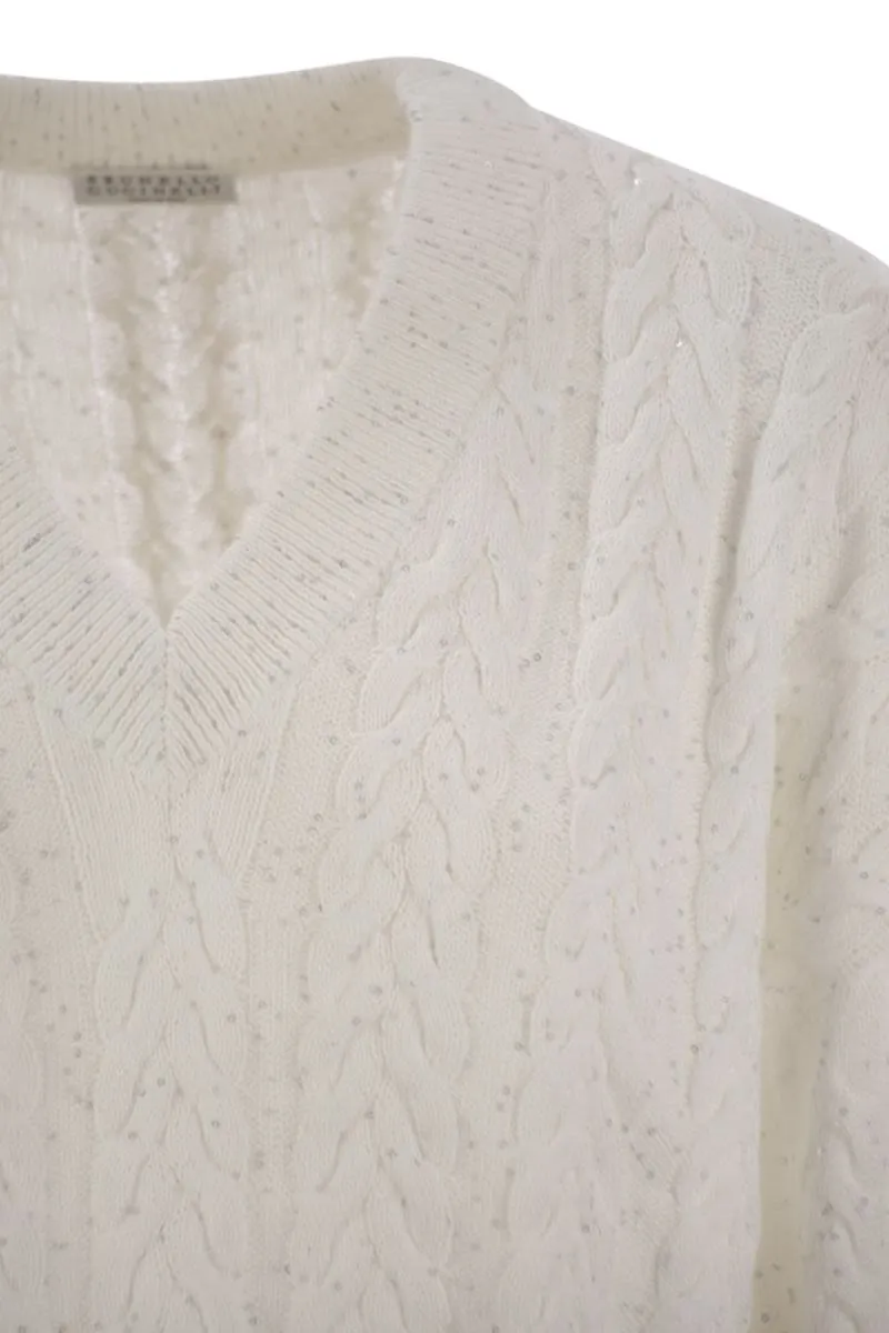 DAZZLING DOUBLE CABLE COTTON JERSEY sold by Lord & Taylor product image thumbnail 4